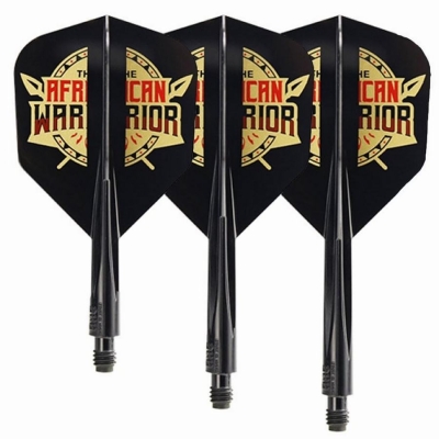 Condor AXE Player Flights Small Inspiration 2 schwarz African Warrior